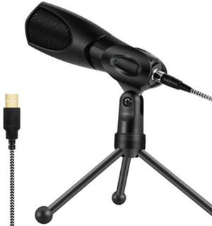 High Quality Recording USB Microphone Q3B PC Desktop Laptop suitable for Gaming / Singing