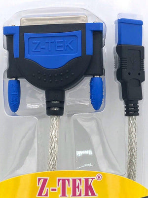 USB to Parallel Cable 1.8Meter ZE396 Ztek