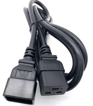 C19 to C20 1.8M/ 3M Power Cord Extension / C19-C20 1.8Meter / 3Meter 3x1.5mm2 Male/Female Extension