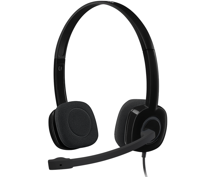 Logitech Stereo Headset H151 Black 1yr warranty